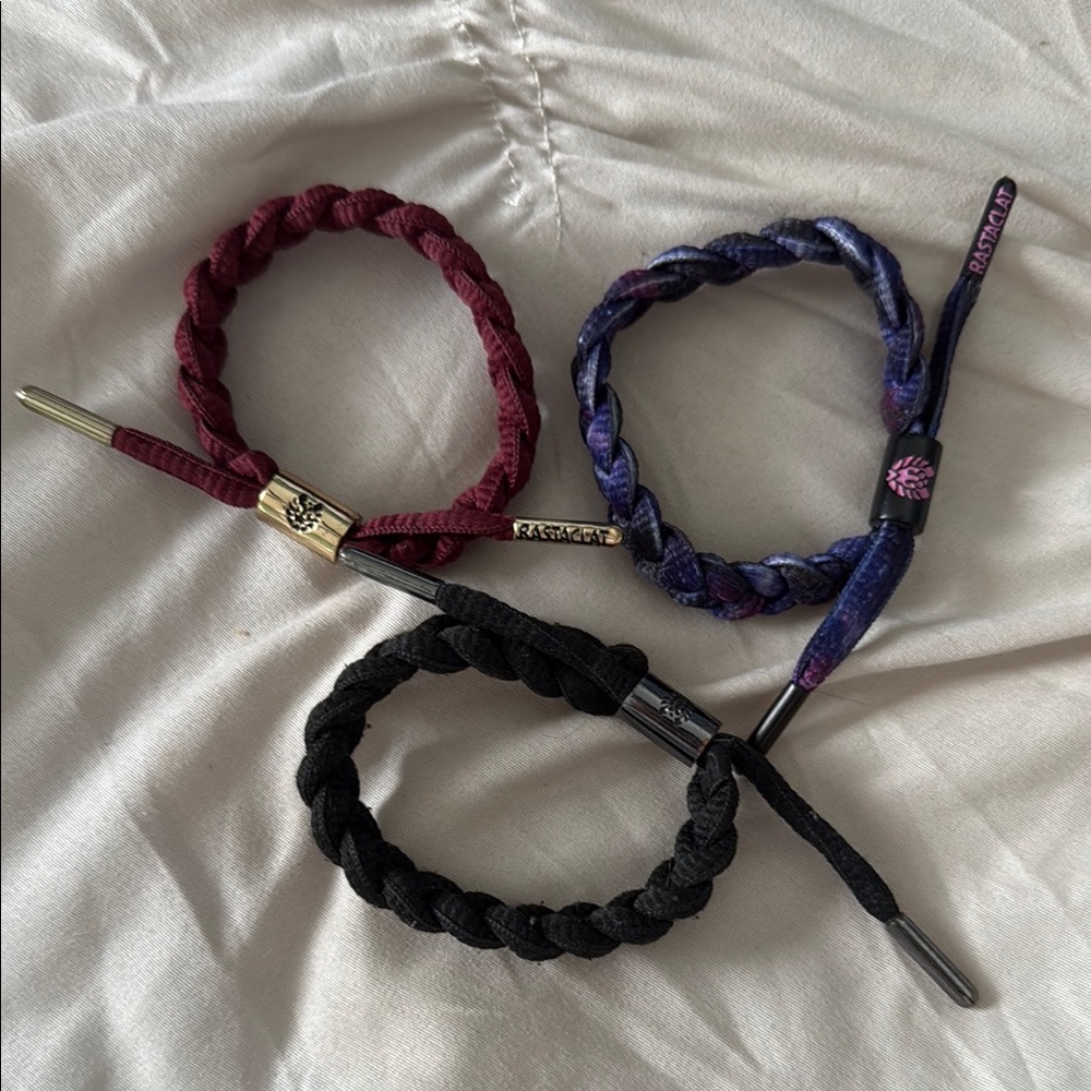 Rastaclat Braided Bracelets Set